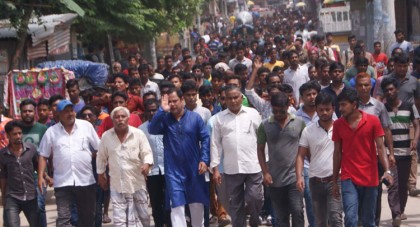 রংপুরে বহিরাগত প্রার্থী ঠেকাতে মাঠে নেমেছেন আসিফ ​শাহরিয়ার