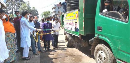 করোনা প্রতিরোধে গোবিন্দগঞ্জ পৌরসভার বিভিন্ন কর্মসুচী  আতঙ্কিত না হয়ে সচেতন থাকার আহবান