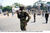 বড়বড় দুর্যোগে সেনাবাহিনী কাজ করলেও
এবারই প্রথম করোনার বিরুদ্ধে মাঠে