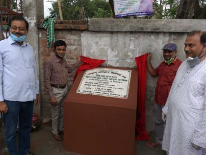 তাড়াশ প্রেসক্লাব কার্যালয় এর ভিত্তি প্রস্থর স্থাপন