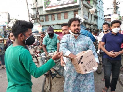 করোনা মোকাবেলায় অনবদ্য 
ভূমিকায় বগুড়া জেলা ছাত্রলীগ