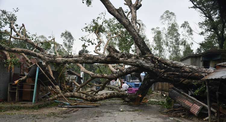 জয়পুরহাটে মধ্যরাতে টর্নেডোর ভয়াল তান্ডব