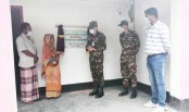 ডোমারে সেনাবাহিনীর বাড়ী উপহার পেল 
সাবেক ৩ মুক্তিযোদ্ধা সেনা সদস্যের পরিবার