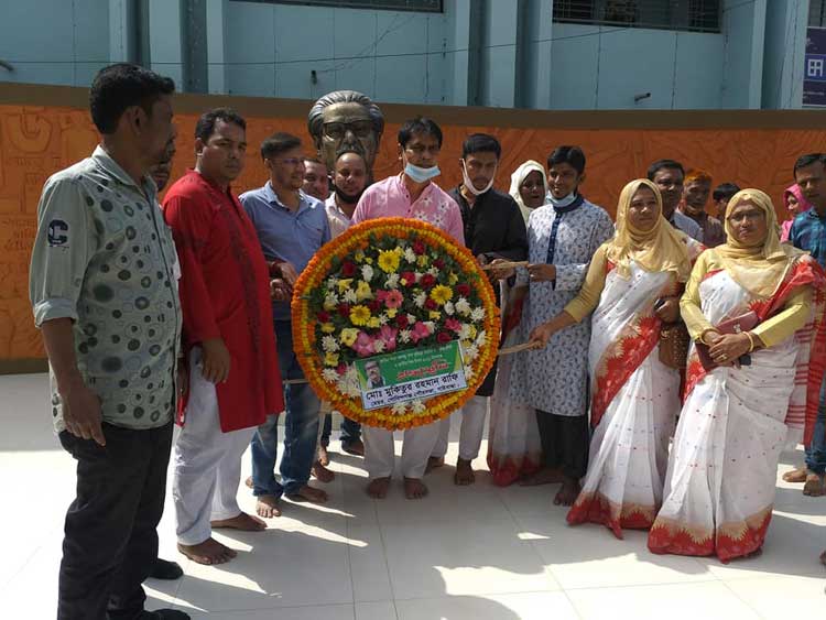 গোবিন্দগঞ্জে নানা আয়োজনে জাতির জনকের
জন্মশতবার্ষিকী পালিত