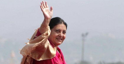 নেপালের প্রেসিডেন্ট আসছেন আজ
