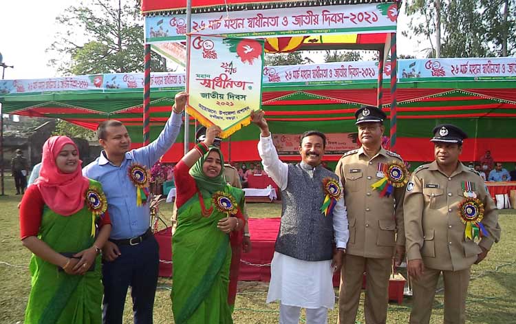 নন্দীগ্রামে স্বাধীনতার সুবর্ণ জয়ন্তী উদযাপন