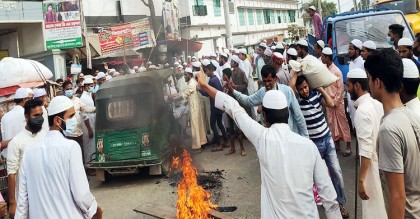 ব্রাহ্মণবাড়িয়ায় হেফাজতের তাণ্ডবে ১৪ মামলা, আসামি ১৬ হাজার
