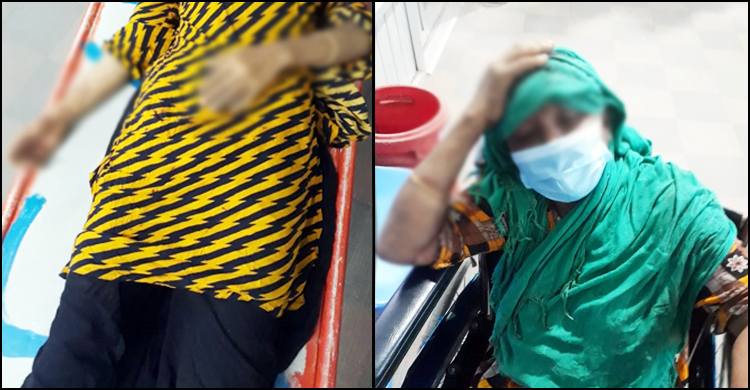 স্ত্রী ও শাশুড়িকে কোপাল মাদকাসক্ত যুবক
