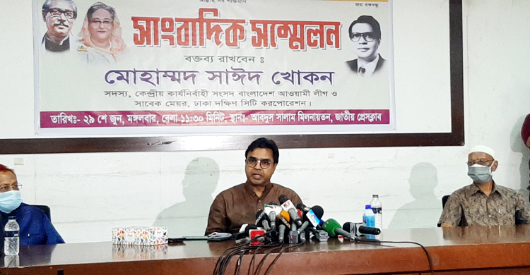 মেয়র তাপসকে দুষলেন সাঈদ খোকন
