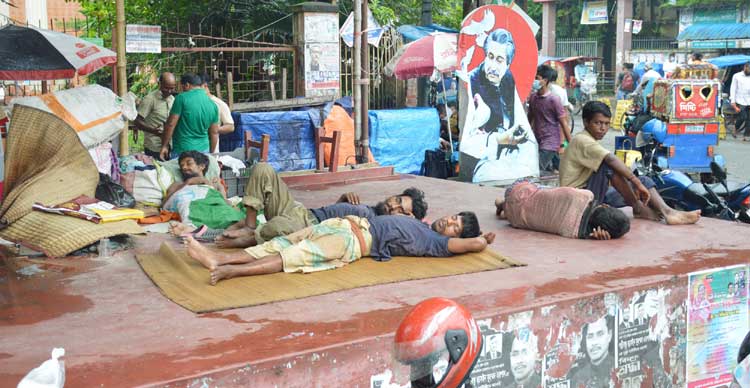 বগুড়ার মুজিবমঞ্চ যেন অনাথ একটি স্থাপনা 