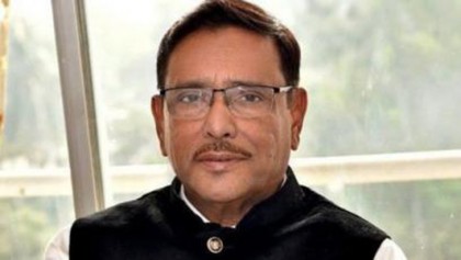 বঙ্গবন্ধুর পাশে জিয়াকে প্রতিষ্ঠা করা চরম ধৃষ্টতা : ওবায়দুল কাদের
