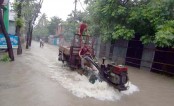 টানা ১৬ ঘণ্টার বৃষ্টিতে সাতক্ষীরার নিম্নাঞ্চল প্লাবিত
