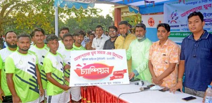 মাদকের আগ্রাসন রুখতে ক্রীড়াঙ্গণে
অংশগ্রহণের বিকল্প নেই- প্যানেল চেয়ারম্যান রনি