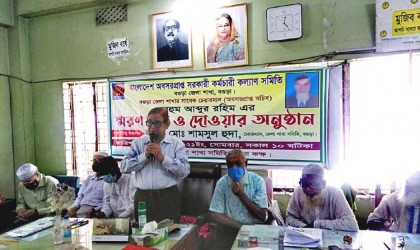 বগুড়ায় বীর মুক্তিযোদ্ধা সাবেক সচিব
আব্দুর রহিমের স্মরণ সভা অনুষ্ঠিত