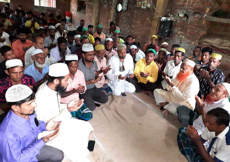 ধুনটে শ্রমিকদলের উদ্যোগে খালেদা জিয়ার
রোগমুক্তি কামনায় দোয়া মাহফিল
