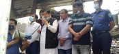 গোবিন্দগঞ্জে পুড়ল রমেশ বাবুর কাপড়ের দোকান