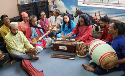 বগুড়া বাউল গোষ্ঠির 
প্রতিষ্ঠা বার্ষিকী পালন 