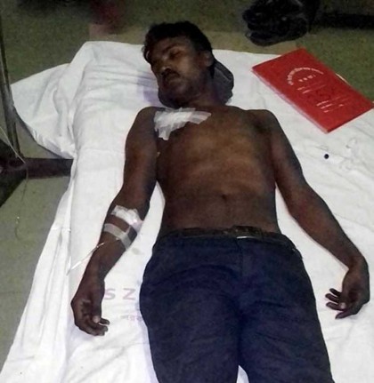 নির্বাচনী সহিংসতায় নৌকা প্রার্থীর কর্মী আহত