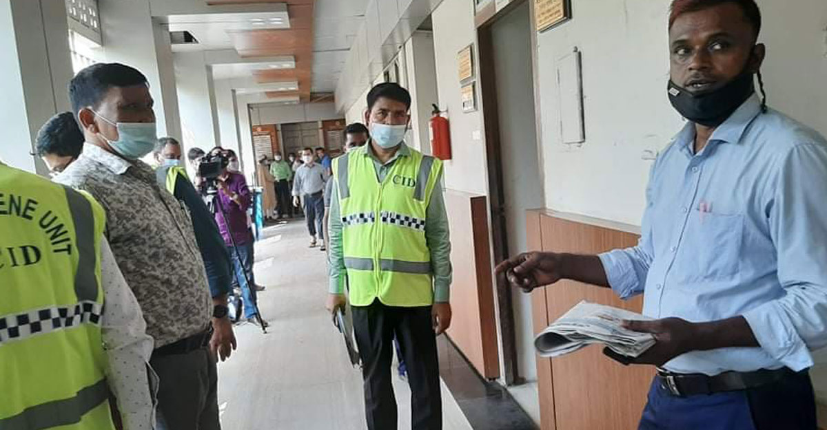 নথি গায়েব: মন্ত্রণালয়ের ৬ কর্মচারী সিআইডি কার্যালয়ে
