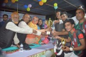 কালাইয়ে কাজল স্বরণে পৌর ফুটবল টুর্নামেন্ট ফাইনাল খেলা অনুষ্ঠিত