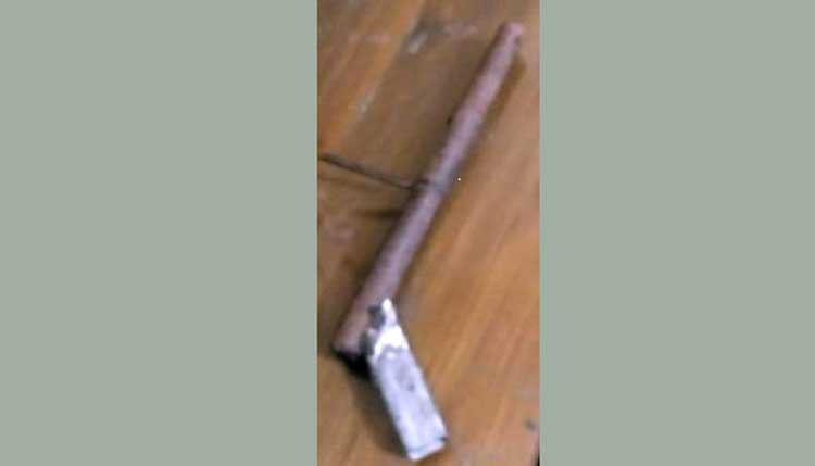 শেরপুরে ঝোপ থেকে পাইপগান উদ্ধার
