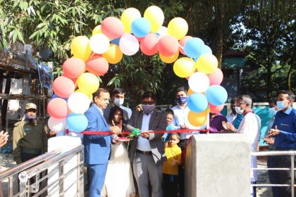 শাজাহানপুরে শাপলা শিশু পার্কের উদ্বোধন