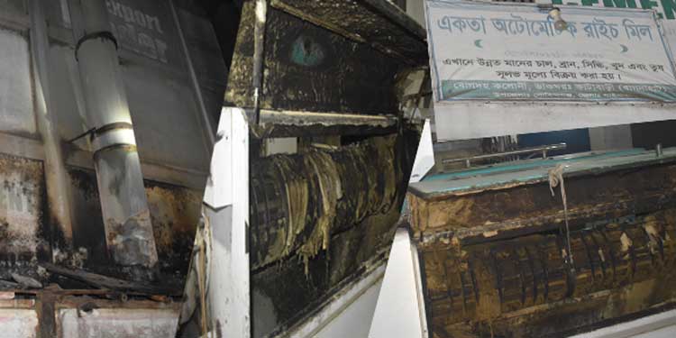 গোবিন্দগঞ্জে একতা অটোমেটিক রাইচ মিল অ্যান্ড ফুড ইন্ড্রাট্রিজে ভয়াবহ অগ্নিকাণ্ড: ৫ কোটি টাকার ক্ষতিসাধন
