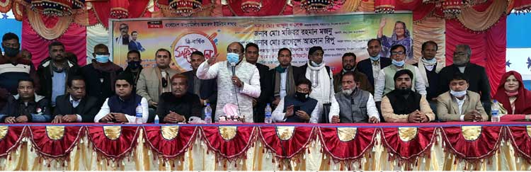 শেখ হাসিনার নেতৃত্বে জাতি ক্ষুধামুক্ত
 দেশ পেয়েছে মজিবর রহমান মজনু