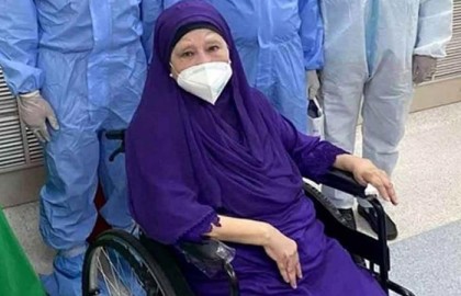 সন্ধ্যায় বাসায় ফিরছেন খালেদা জিয়া