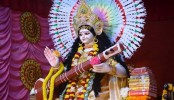 হিন্দু ধর্মাবলম্বীদের সরস্বতী পূজা আজ
