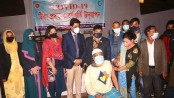 বগুড়ায় করোনা টিকাদান কর্মসূচীর বর্ষপূর্তিতে প্রায় ৫ হাজার শ্রমিক পেলেন ২য় ডোজ টিকা