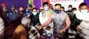 দুপচাঁচিয়ায় পুলিশ সুপারের সরস্বতী পূজা মন্ডপ পরিদর্শন ও কম্বল বিতরণ