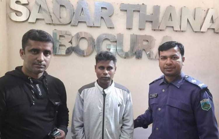 বগুড়ায় যাবজ্জীবন সাজাপ্রাপ্ত
আসামীকে নারায়ণগঞ্জ থেকে গ্রেফতার