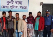 ধুনটে ওয়ারেন্টভুক্ত ৬ আসামী গ্রেফতার