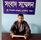 দুপচাঁচিয়ায় জামাইয়ের বিরুদ্ধে শ্বশুড়ের সংবাদ সম্মেলন