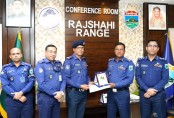 রাজশাহী রেঞ্জে ৩য় বারের মতো
শ্রেষ্ঠ ওসি বগুড়া সদরের সেলিম রেজা