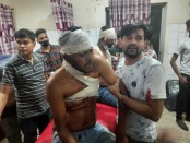 জয়পুরহাটে বিএনপির  দুই দলের সংঘর্ষ 