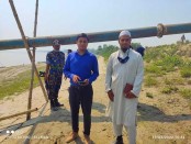 বগুড়ায় অবৈধ বালুর পয়েন্টে ম্যাজিস্ট্রেটের অভিযান, ৩ লক্ষ টাকা জরিমানা