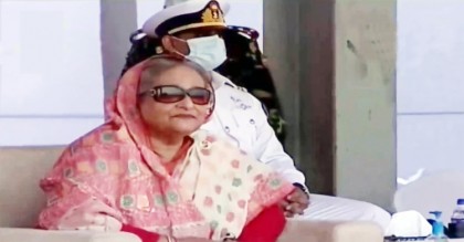 তাপবিদ্যুৎকেন্দ্র উদ্বোধন করতে পায়রায় প্রধানমন্ত্রী
