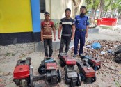 ধুনটে সেচপাম্প চুরি করে পালানোর
সময় দুই চোর আটক