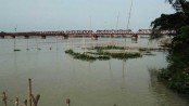 কাউনিয়ার দ্বিতীয় দফায় তিস্তার পানি বৃদ্ধি চরাঞ্চল প্লাবিত