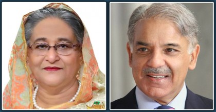 পাকিস্তানের নতুন প্রধানমন্ত্রীকে শেখ হাসিনার অভিনন্দন

