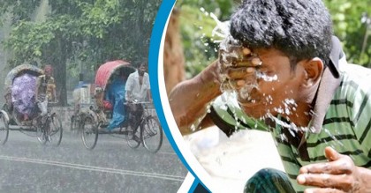 ঝড়-বৃষ্টির সঙ্গে বইছে তাপপ্রবাহ
