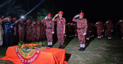 চিরনিদ্রায় শায়িত ফায়ার ফাইটার শাকিল
