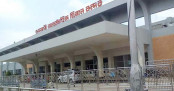সিলেট বিমানবন্দরে বন্যার পানি, ফ্লাইট ওঠানামা বন্ধ
