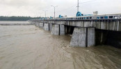 বিপৎসীমার ওপরে বইছে তিস্তার পানি
