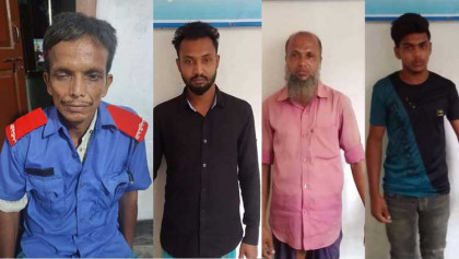 ধুনটে গ্রাম পুলিশকে খুঁটিতে বেধে পেটানোর
মামলায় ৩ জন গ্রেফতার