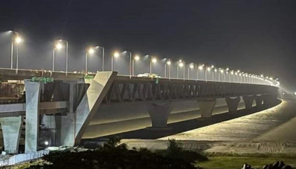 পদ্মা সেতু হয়ে ট্রেন যাবে ২০২৩ সালের জুনে
