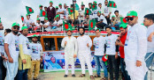 ৭০ লঞ্চে ২৫ হাজার নেতাকর্মী নিয়ে পদ্মা সেতুর জনসভায় নিক্সন
