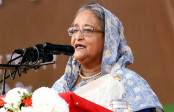 টুঙ্গিপাড়ায় বঙ্গবন্ধুর সমাধিতে প্রধানমন্ত্রীর শ্রদ্ধা
